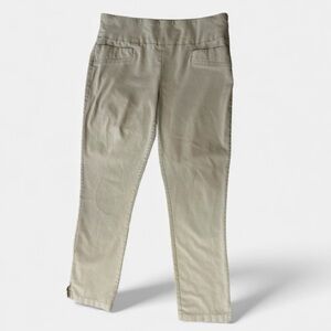 Joe B by Joe Benbasset Women’s Pants Beige Khaki Pull On Stretch Ankle Size L